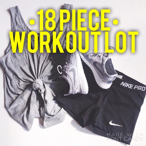 Nike Pants - ONE HOUR SALE 18 piece workout clothing lot